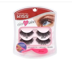 KISS Ever EZ  Lash 05 Reusable Lashes Double Pack NWT